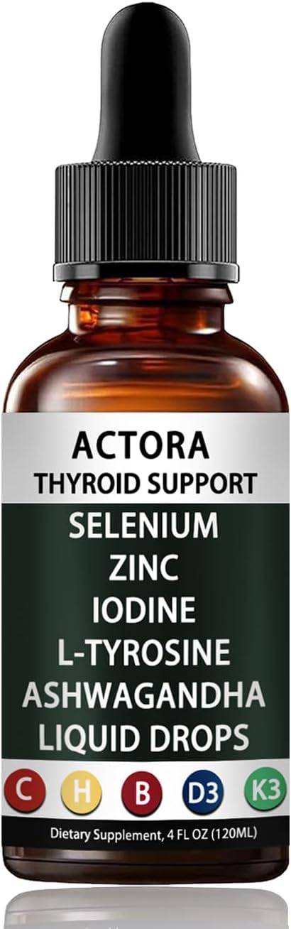 Actora Suplemento para Tiroides con Selenium Zinc Iodina 4oz