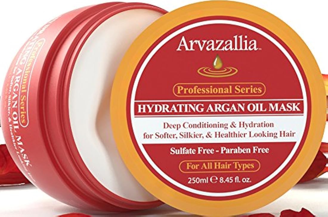 Mascarilla hidratante Arvazallia de aceite de Argán