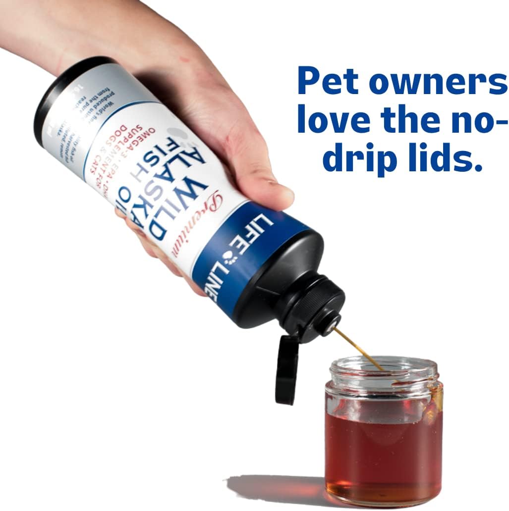 Suplementos Aceite de salmón y abadejo de Alaska para gatos