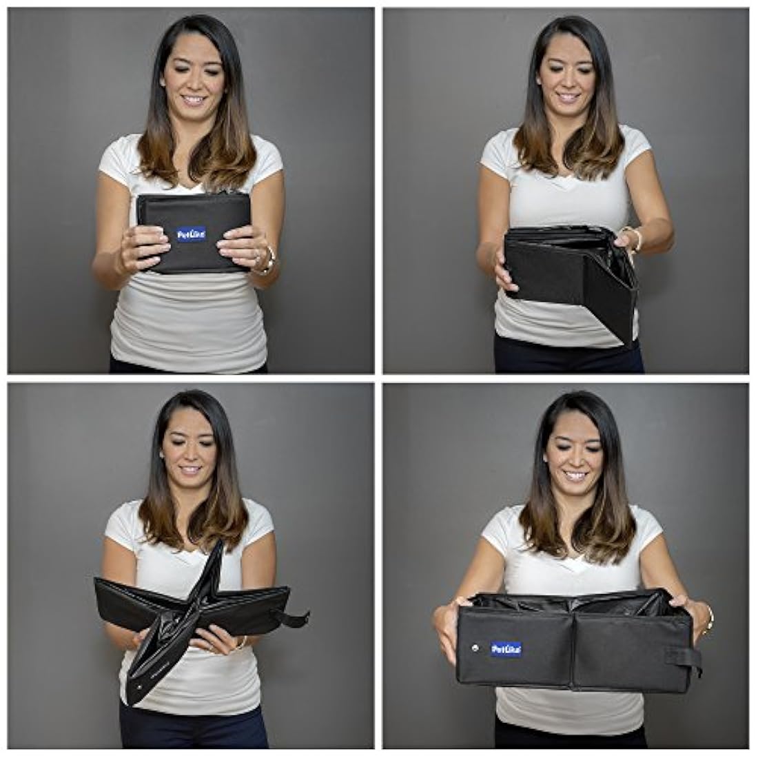 PetLike - Caja de arena de viaje para gatos, plegable y portátil