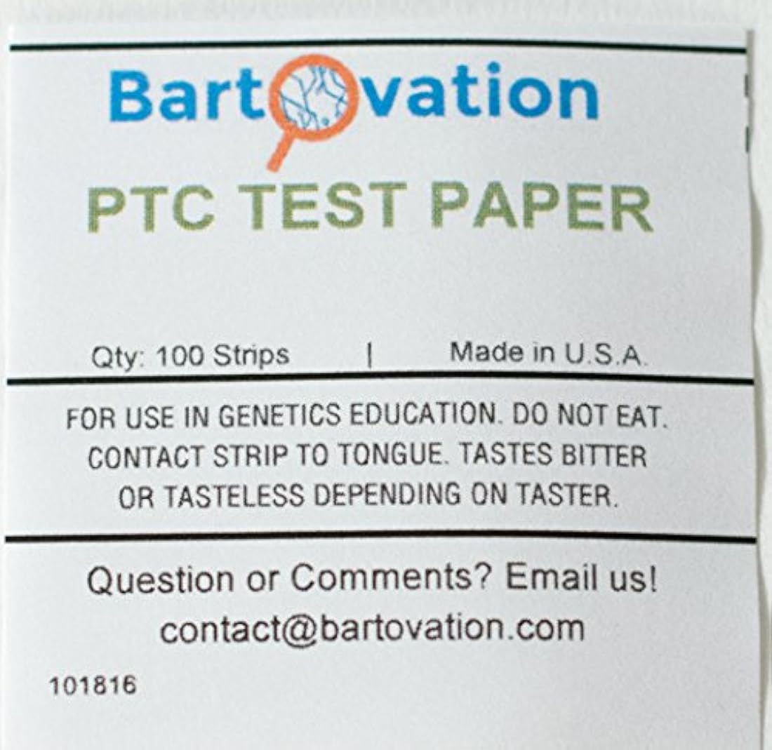 Tiras de papel de prueba