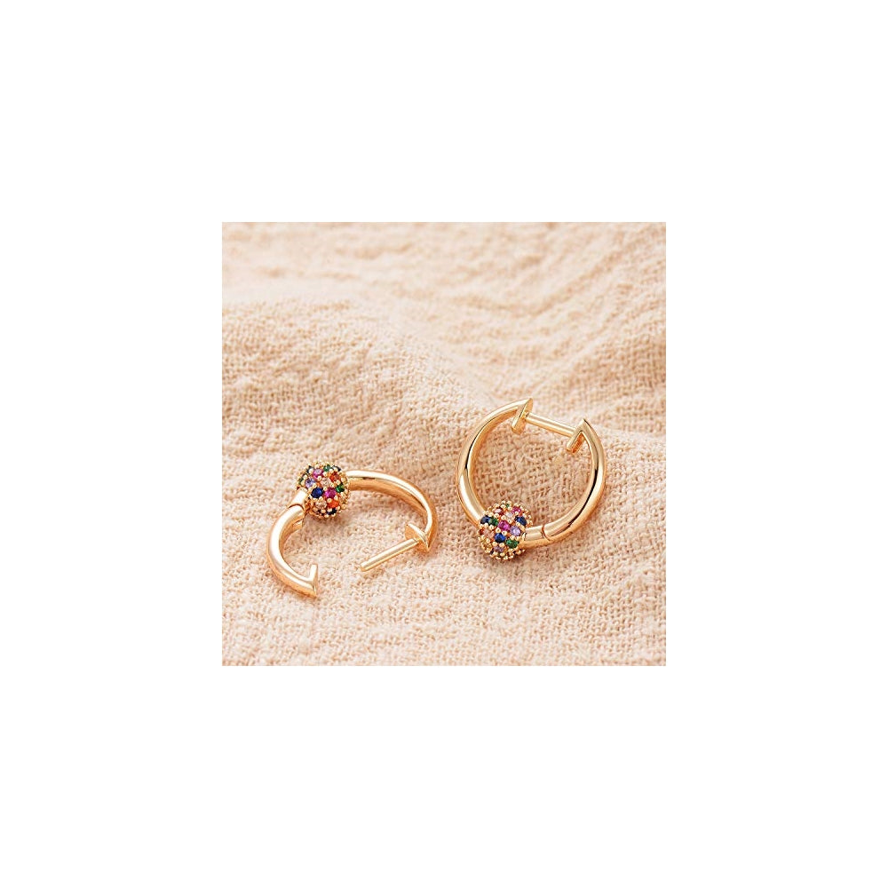 Aretes Arracadas colgantes pequeñas hechos a mano