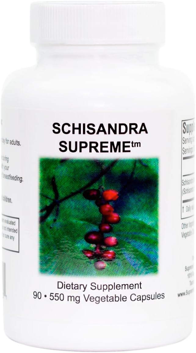Supreme Nutrition Schisandra Supreme 90 cápsulas vegetariana