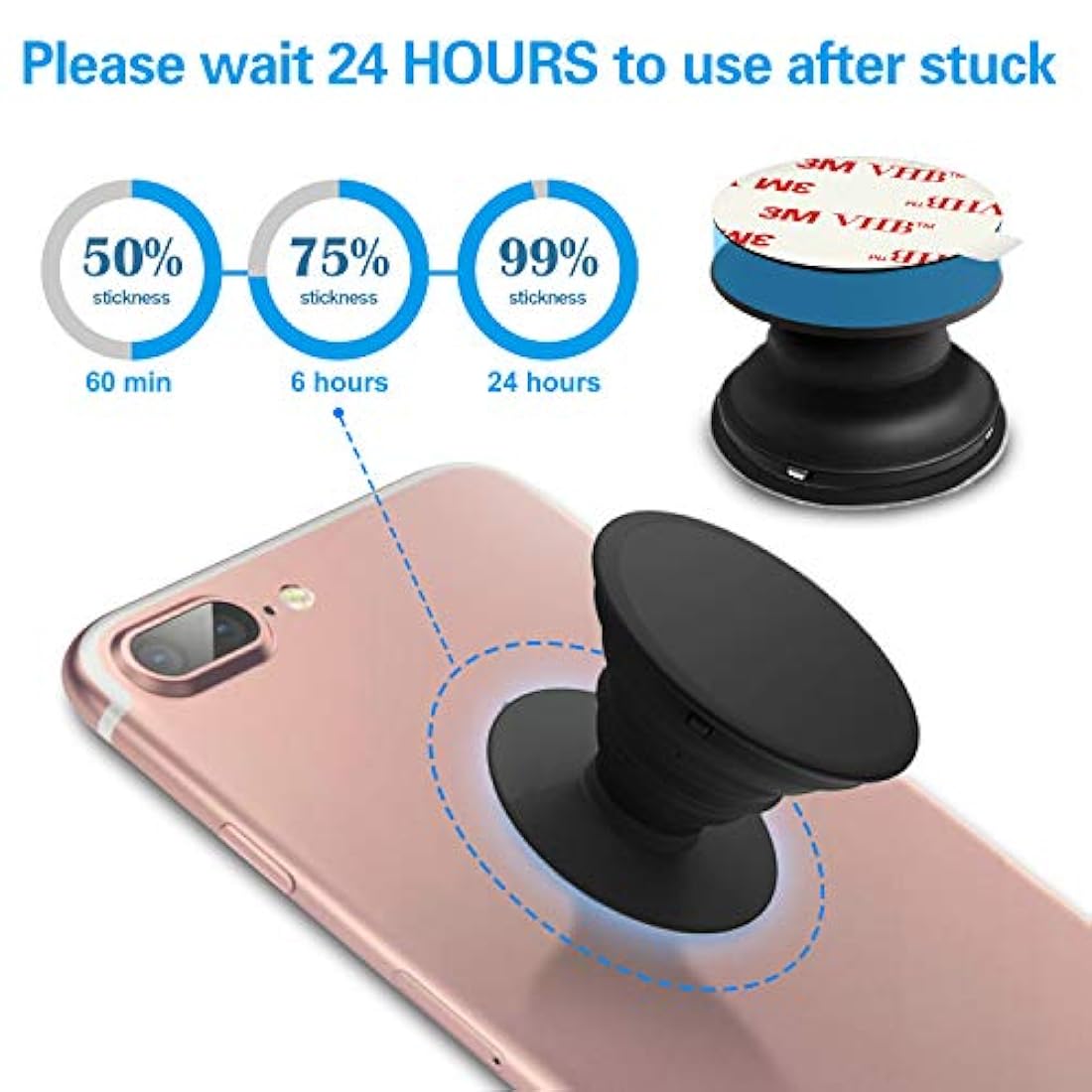 adhesivos de repuesto para funda de iPhone VHB VOLPORT Pops