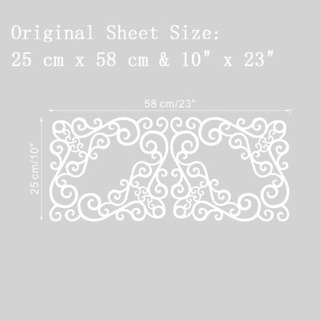 Vinilo Decorativo BIBITIME para Paredes y Ventanas 10 x 23