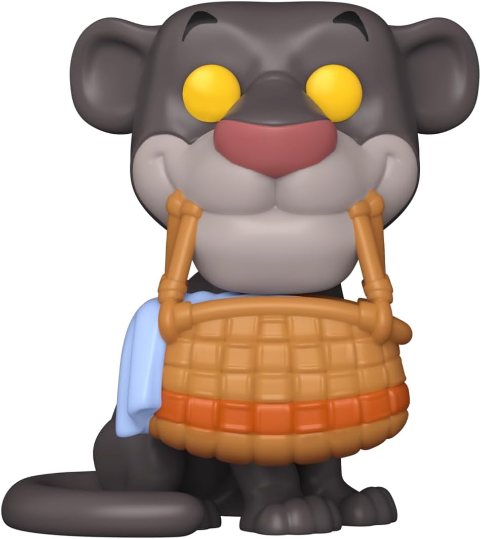 Figurita Funko Pop! Disney: Bagheera con cesta, Jungle Book