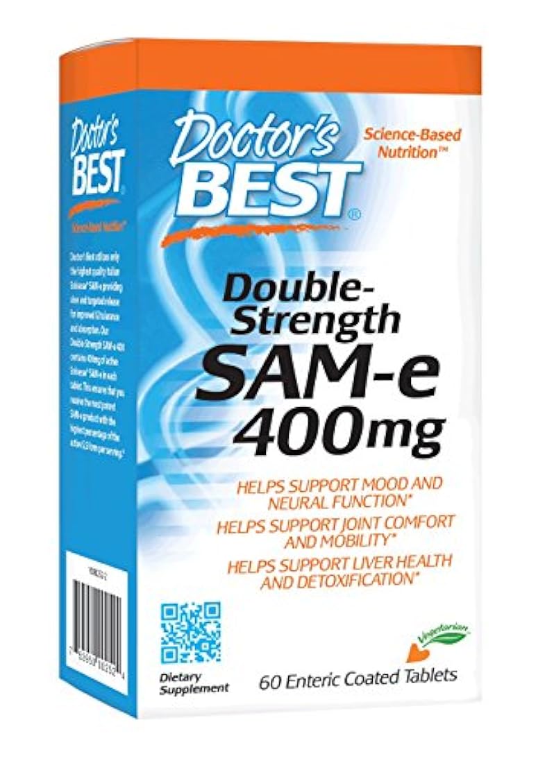 Suplemento dietario Doctor's Best SAM-e 0.014 oz