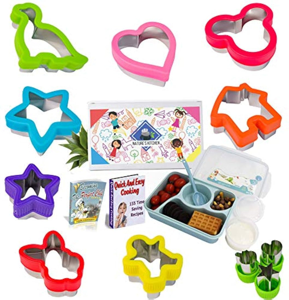 Juego de cortadores de sándwich para alimentos infantiles