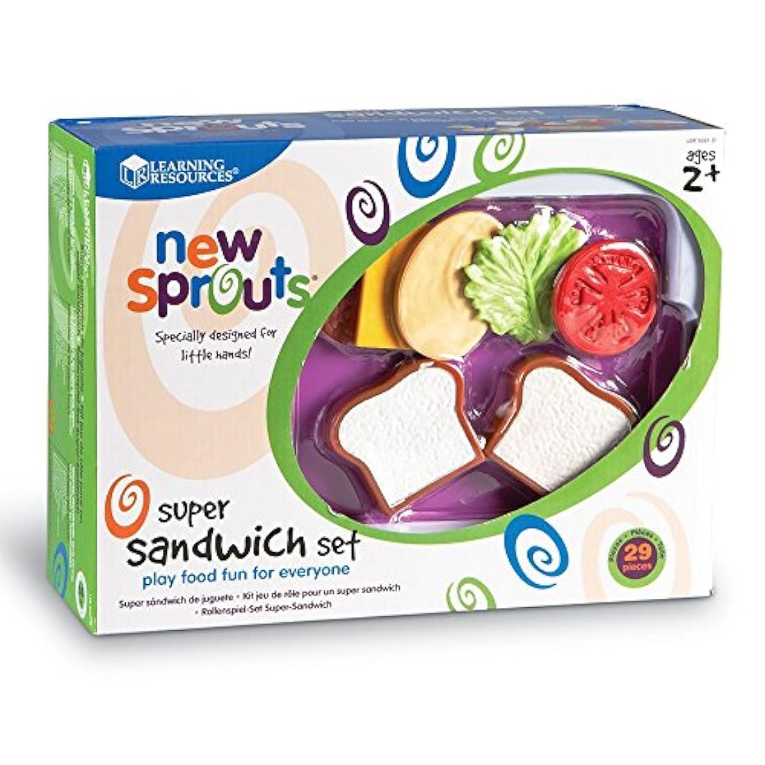 Equipo para aprender a hacer un súper sándwich de Sprouts