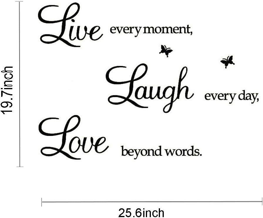 Vinilo Decorativo Rertcioph - Frases Inspiradoras para la Familia