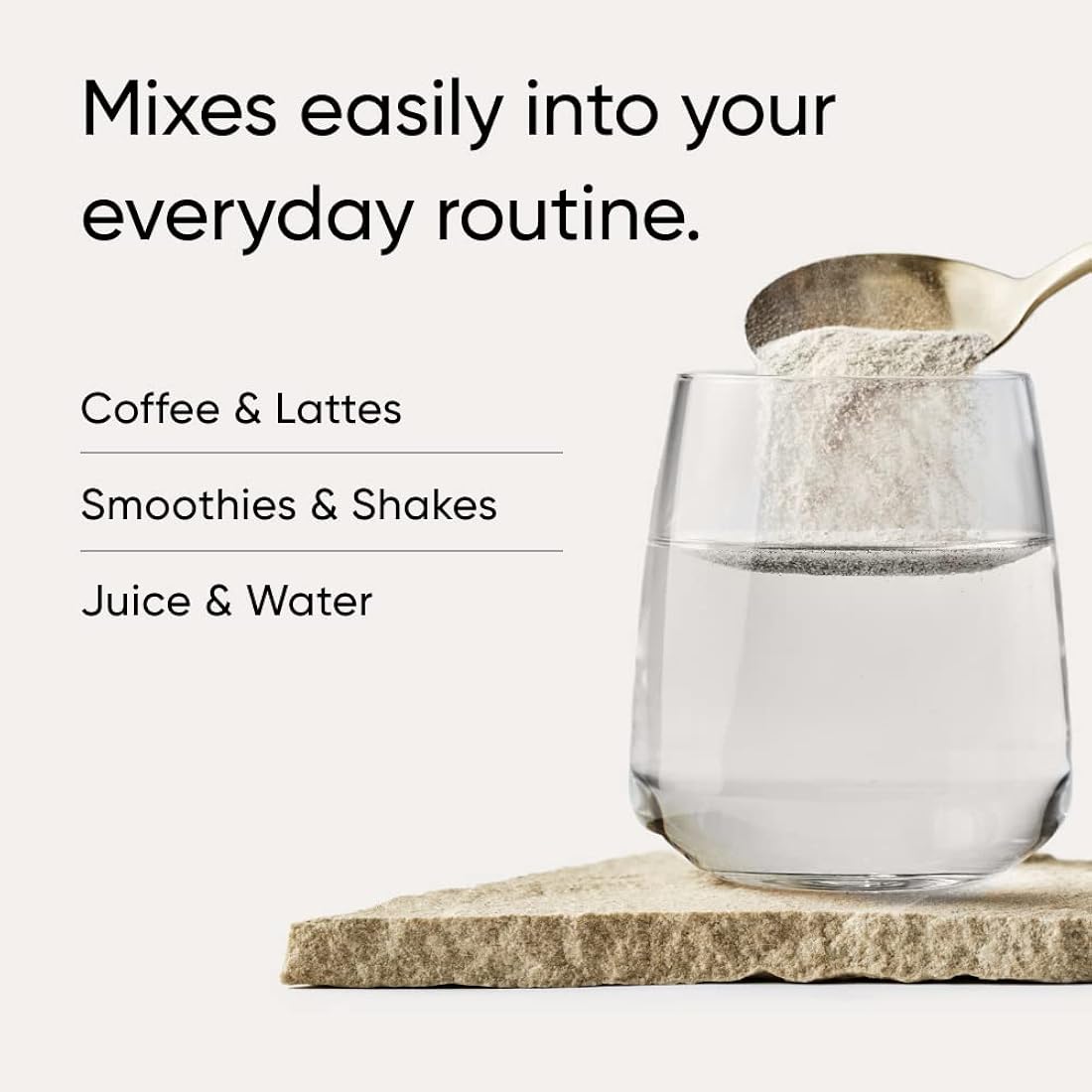 Polvo de proteína de múltiples colágenos (tipo I, II, III, V, X) con ácido hialurónico + vitamina C | 5 tipos de colágeno a base de alimentos, ideal para bebidas de café y proteínas, verificado sin OMG, 30 porciones (sin sabor)