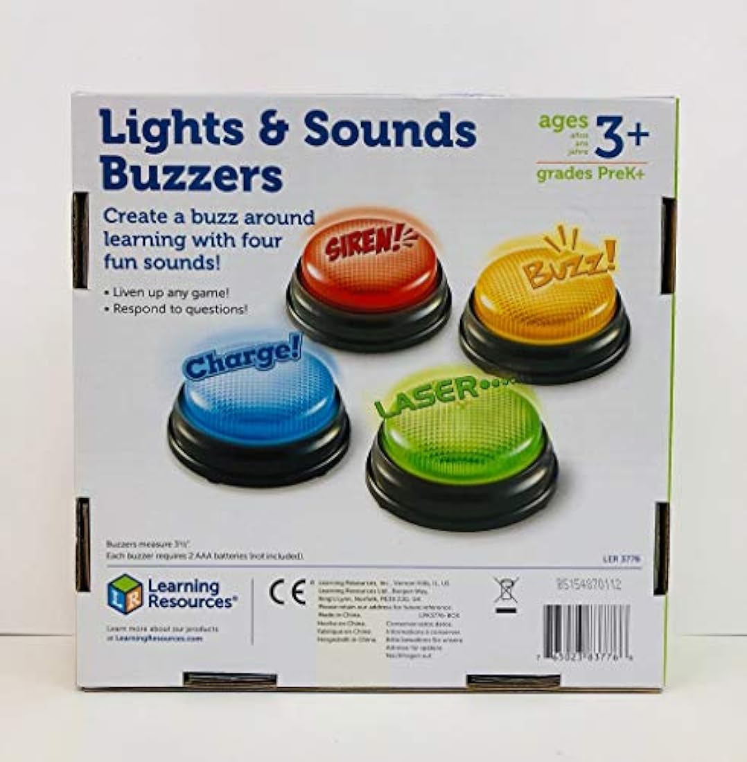 Zumbadores de luces y sonidos