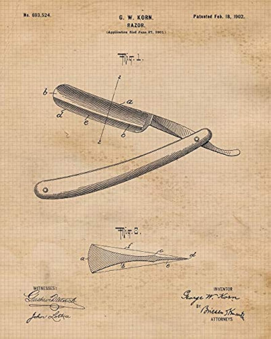 Impresiones de carteles vintage de arte de barbero