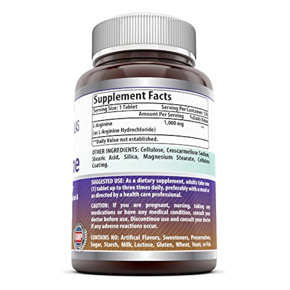 Fórmulas asombrosas L-Arginina.