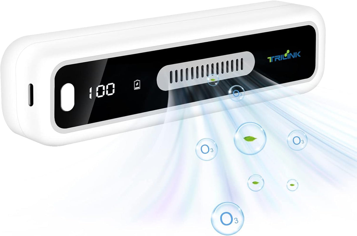 Desodorizador Mini USB, recargable, LED, más eficaz que bicarbonato