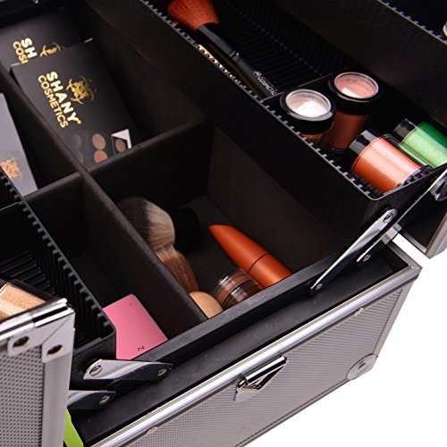 Estuche de tren de maquillaje con correa para el hombro