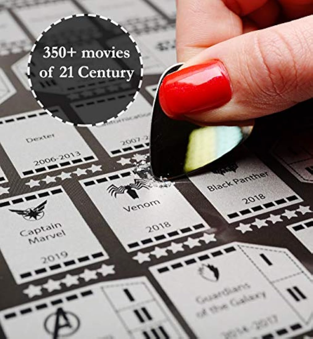 Mymap - Póster de 350 películas fantásticas