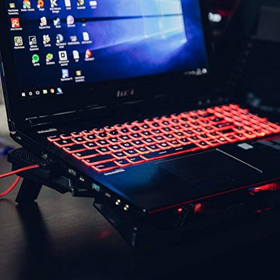 Almohadilla de refrigeración para portátil