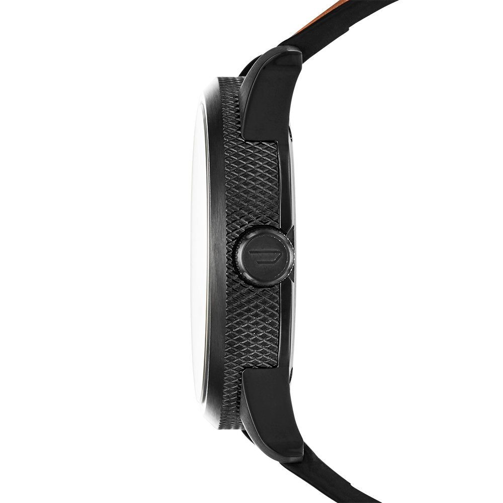 Reloj casual de acero inoxidable y cuero de cuarzo RASP