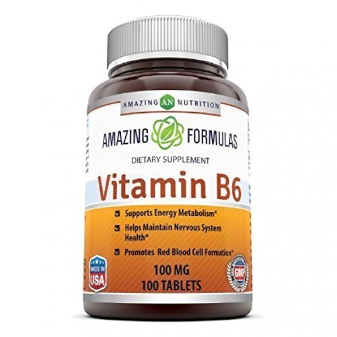 Amazing Nutrición Vitamina B6 – Suplemento dietético