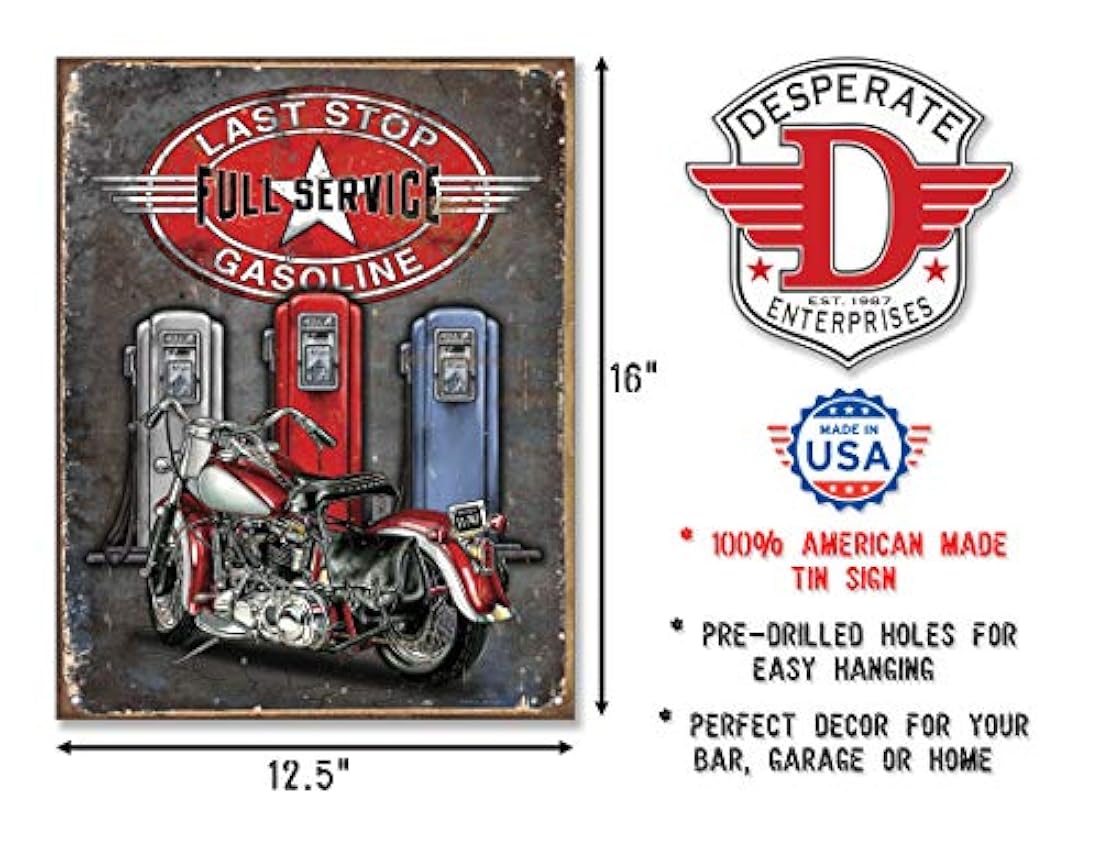 Carteles de estaño automático