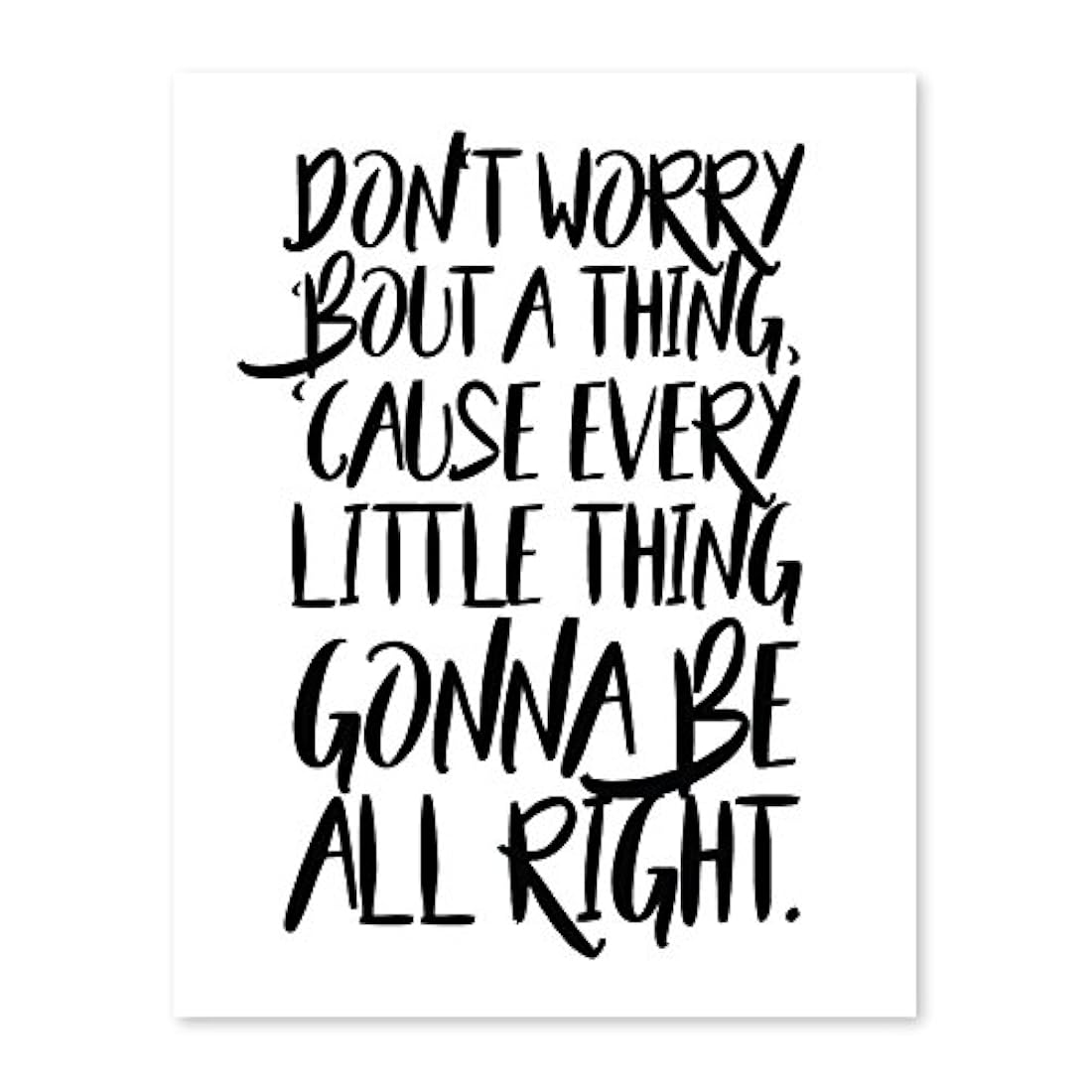 tipografía Art, Bob Marley letras, tres pajaritos letras