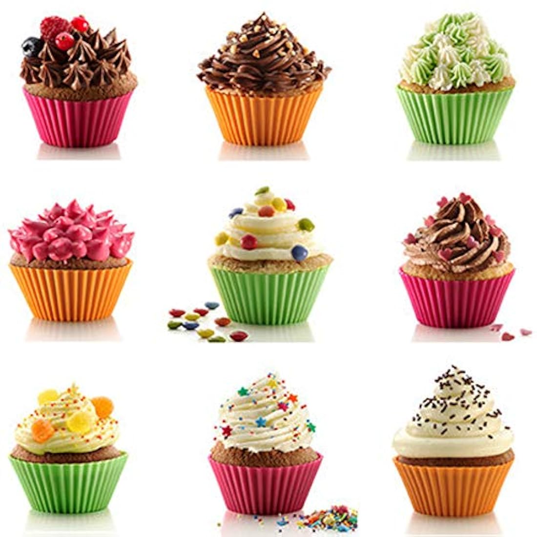 Moldes, Molde de silicona para magdalenas