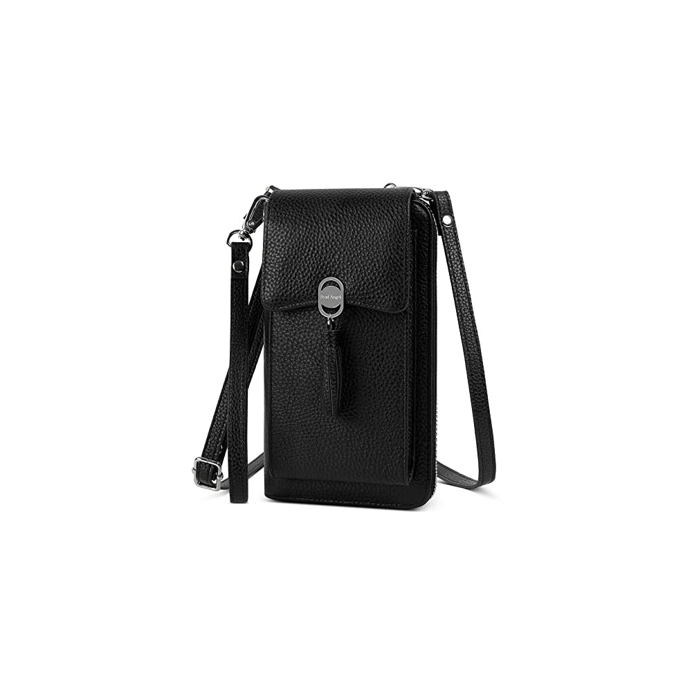 Bolsos cruzada de cuero para teléfono celular para mujer