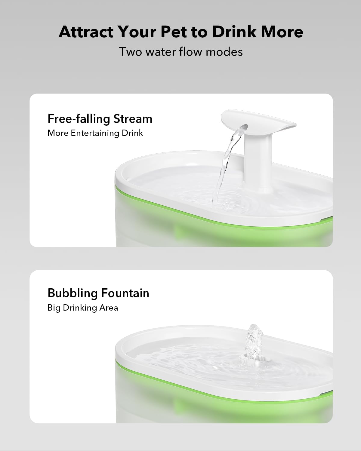 Fuente de agua sin BPA de 2,1 L para gatos PL-WF002 PETLIBRO