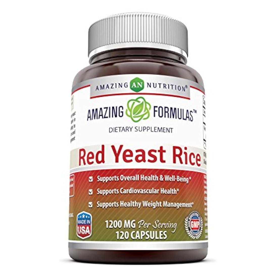 Increíbles fórmulas levadura roja suplemento dietético 1200