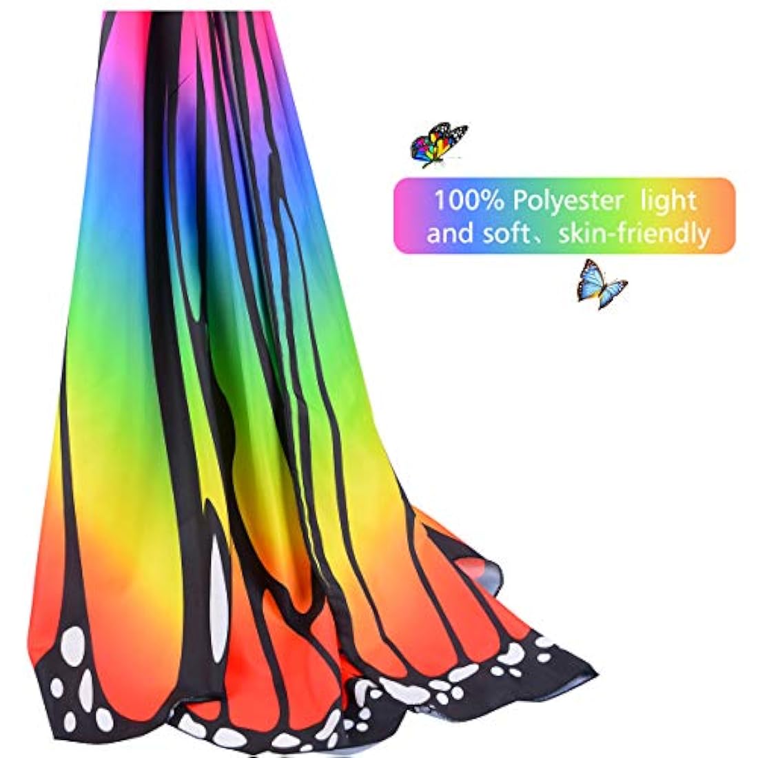 Disfraz de alas de mariposa para niñas