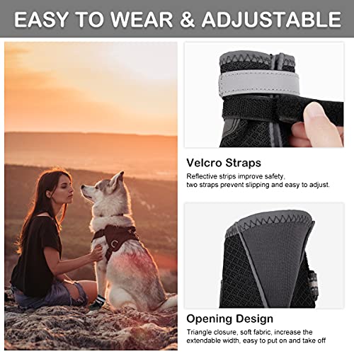 Protector de patas para perros botas para perro con suela