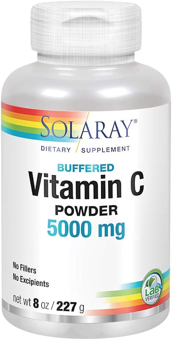 SOLARAY Vitamina C Cristalina 5000 mg Polvo tamponado