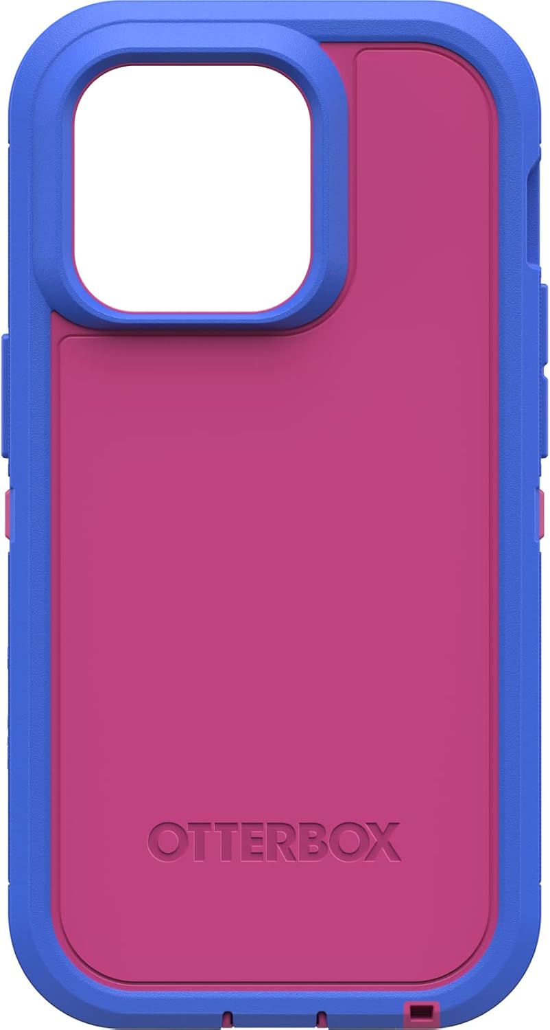 OtterBox DEFENDER XT SERIES para iPhone 14 Pro (solamente), loto hinchante (rosa)