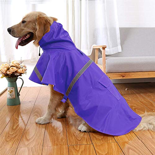 Impermeable ajustable para perros