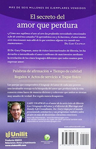 Libro los 5 Lenguajes del Amor