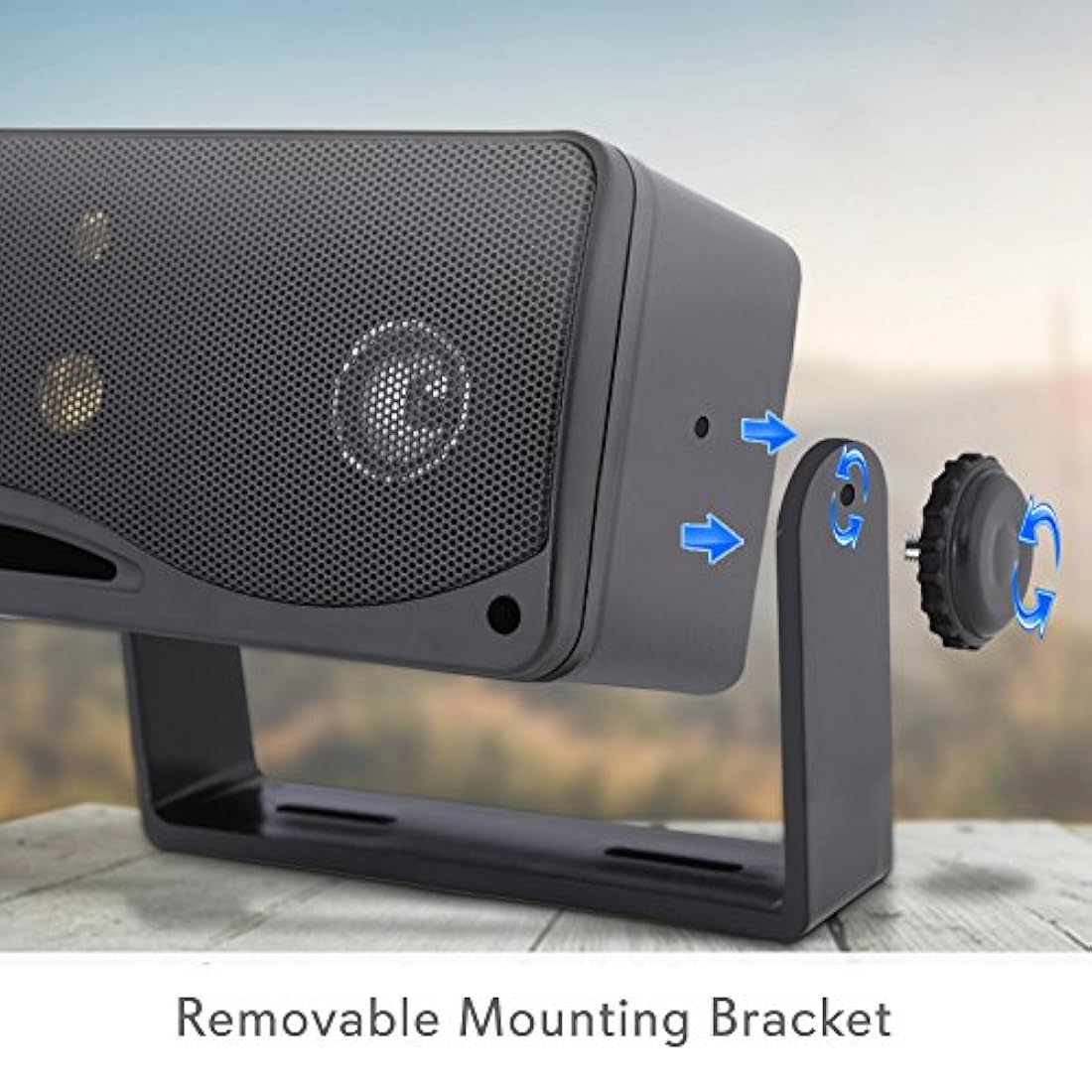 Parlante mini caja de 3 vías PYLE PLMR24B