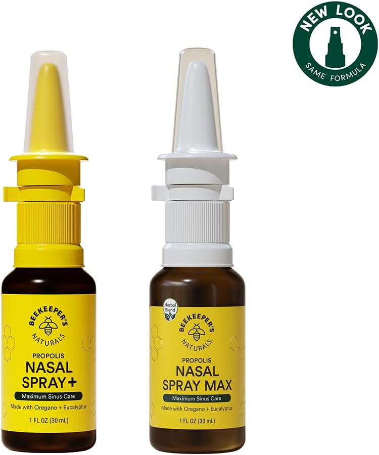 Spray Nasal de Propóleos Beekeeper's Naturals, Alivio Max 1 fl oz
