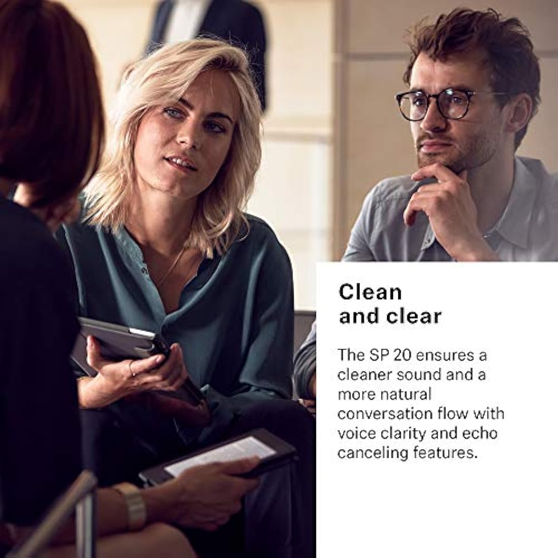 Sennheiser - Altavoz USB SP 20 ml. N/A Plateado