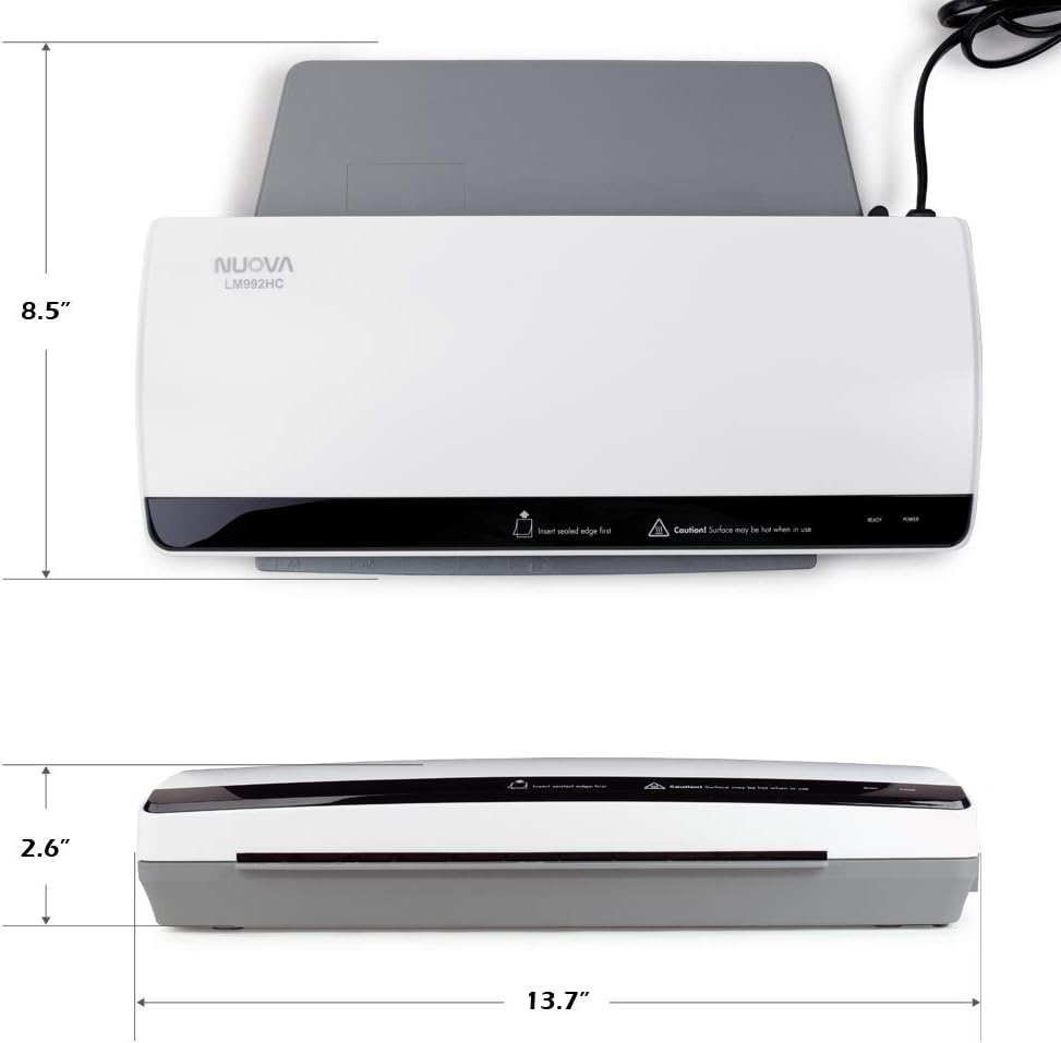 Laminadora Térmica y Fría Nuova LM992HC, 9'' de Ancho