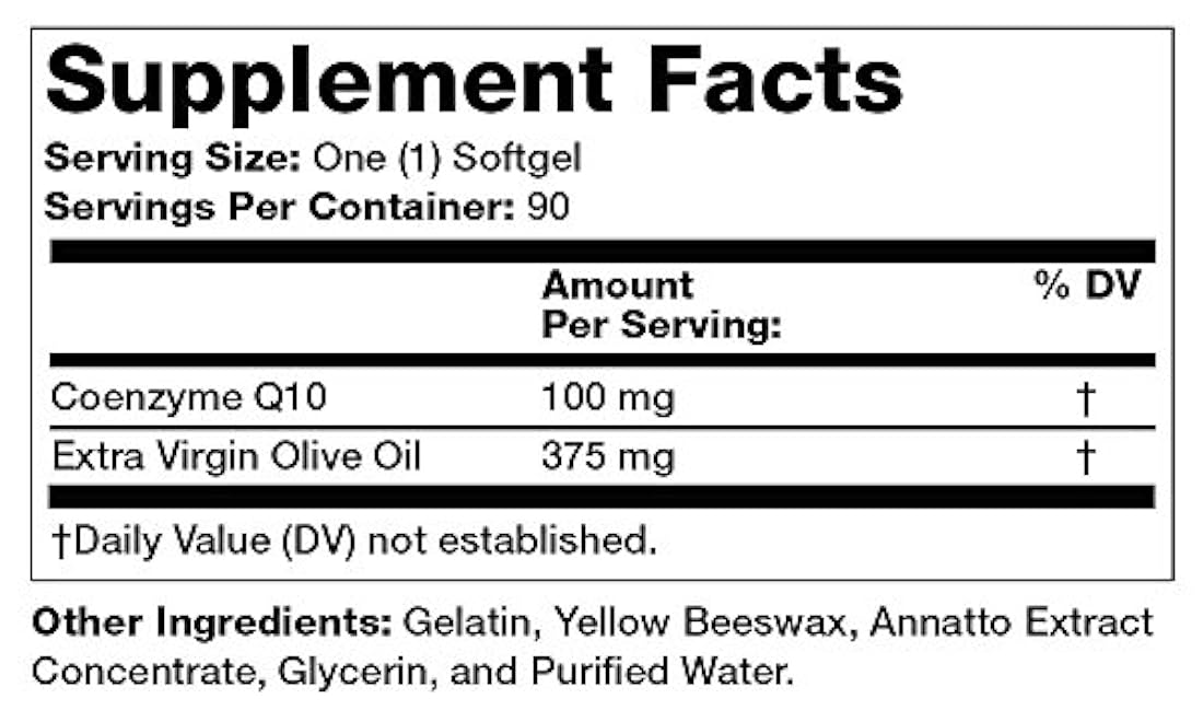 Coenzima Q10 100 mg 100
