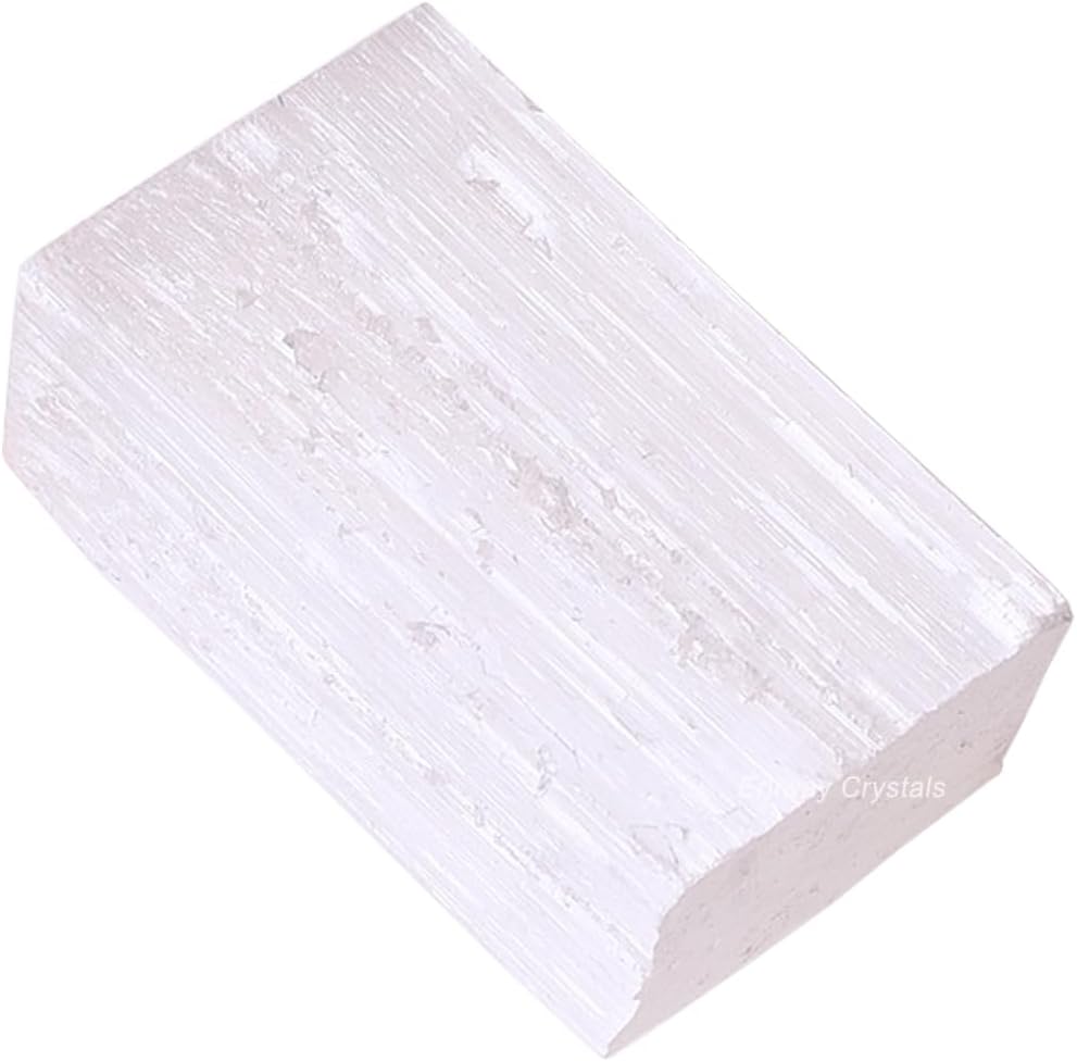 Cristales de Selenita Crudos, Piedras Naturales para Decoración