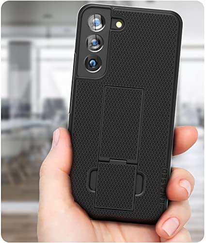 Encased DuraClip - Funda delgada para Samsung Galaxy S22 con clip para cinturón, con funda