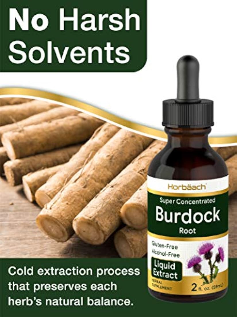 Tintura de raíz de bardana, 2 fl oz, Vegetar