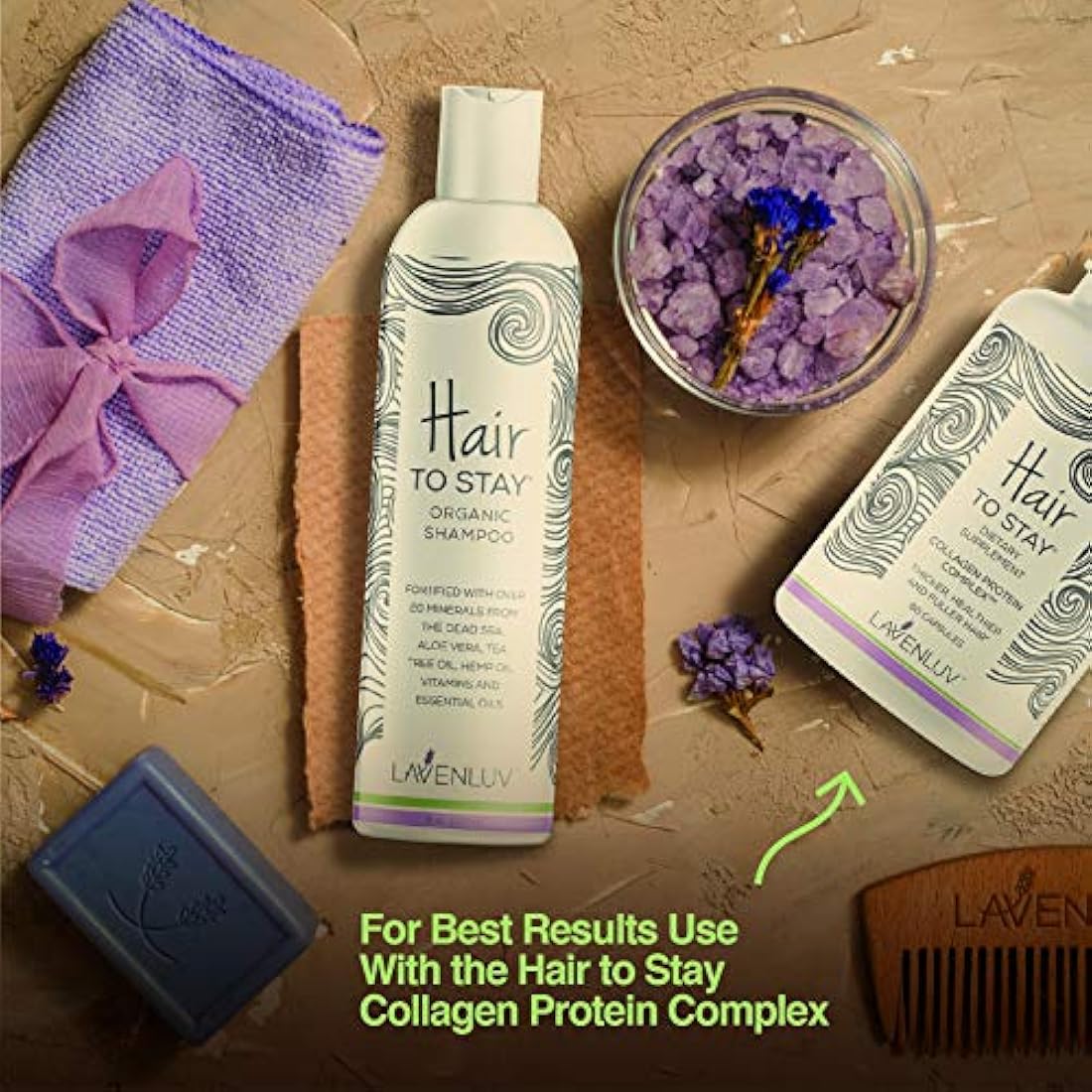 Complemento dietético para el cabello