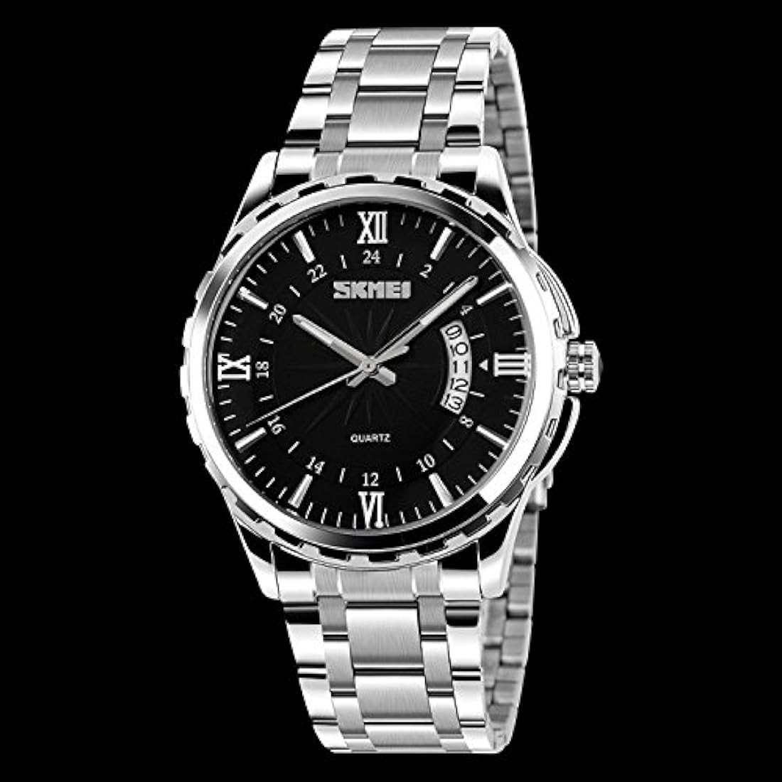 Reloj clásico de cuarzo para hombre con correa