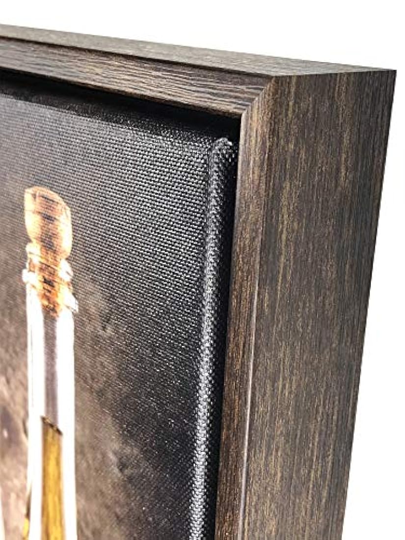 Wieco Art - Copas de vino HD modernas,estiradas y enmarcadas