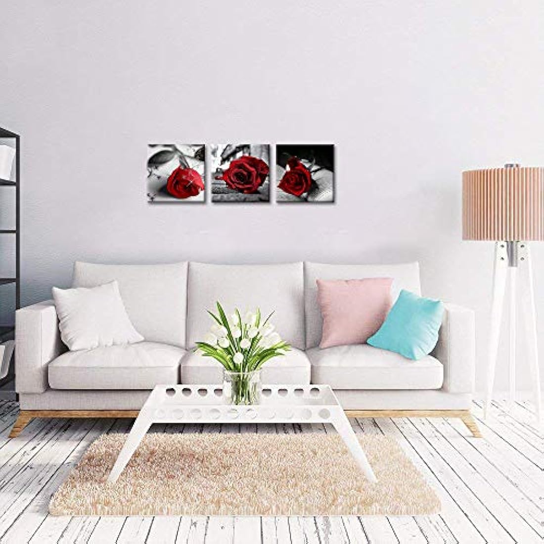 NAN Wind – Lienzo decorativo de 3 partes con diseño