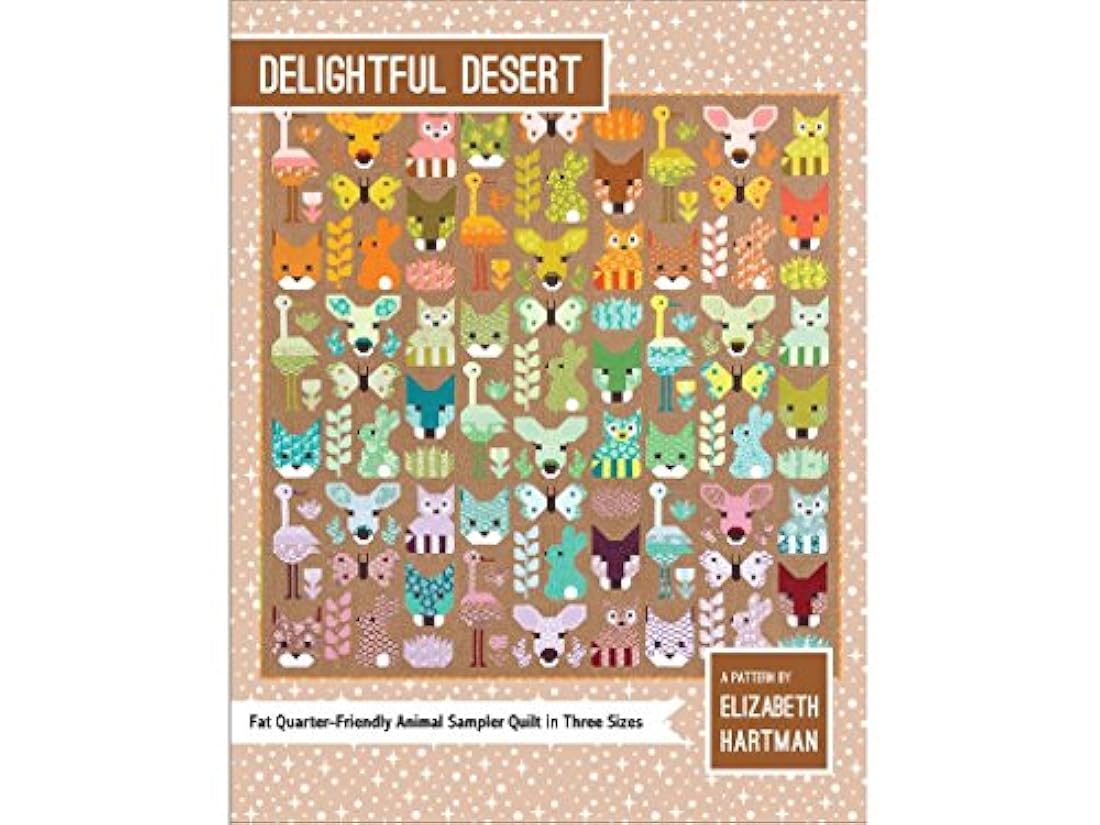 Precioso Desierto Colcha Patrón by Elizabeth Hartman