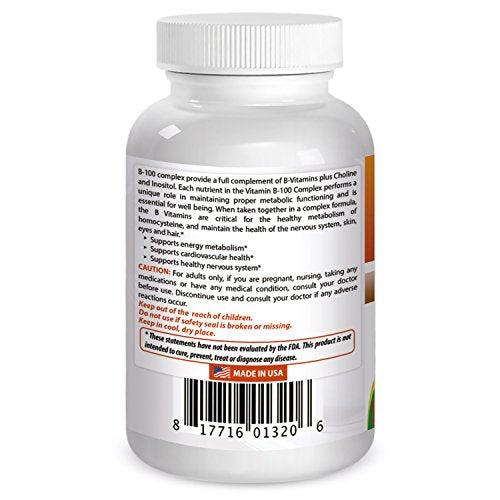 120 Tabletas complejo b